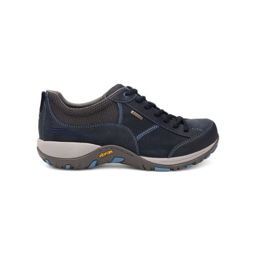 Dansko Women's Paisley Wide in Navy Milled Nubuck  Footwear