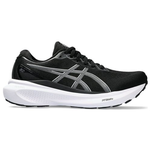 Asics Women's Gel-Kayano 30 in Black Sheet Rock  Women's Footwear