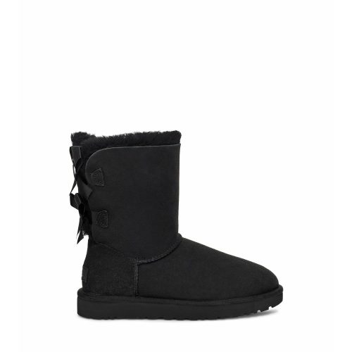 UGG Women's Bailey Bow II Boot in Black  Women's Footwear