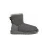 UGG Women's Mini Bailey Bow II Boot in Grey  Women's Footwear