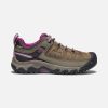 KEEN WOMEN'S TARGHEE 3 WATERPROOF SHOE IN WEISS/BOYSENBERRY  Women's Footwear