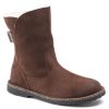 Birkenstock Uppsala Shearling Suede Leather Boot in Espresso  Women's Footwear