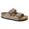 Birkenstock Kid's Arizona Suede in Taupe  Kid