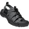 Keen Men's Newport H2 in Black Steel Grey  Men's Footwear