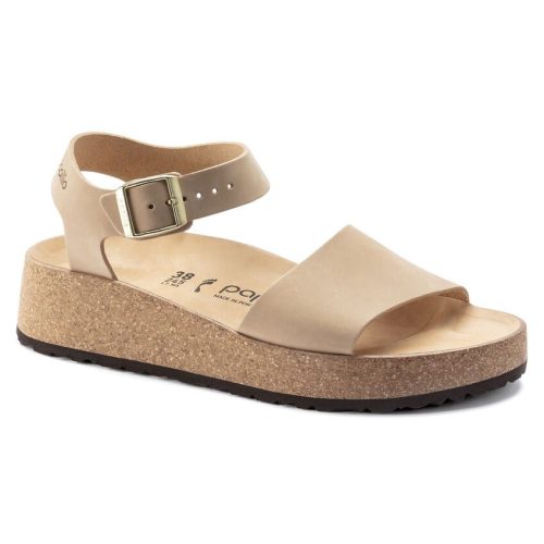 Birkenstock Glenda Nubuck Leather in Sandcastle  Women's Footwear