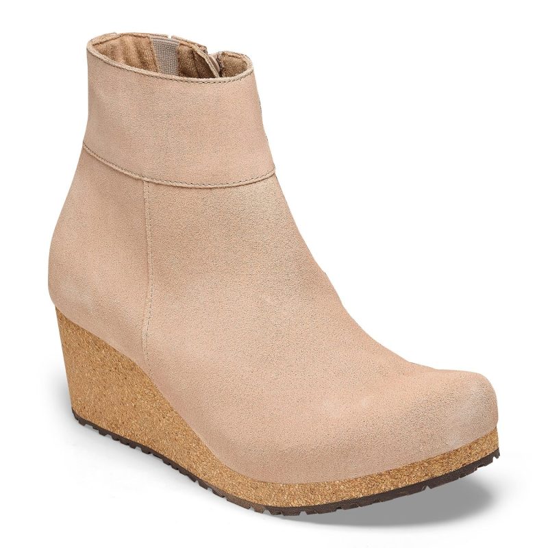 Birkenstock Ebba Suede Boot in Sandcastle  Women's Footwear