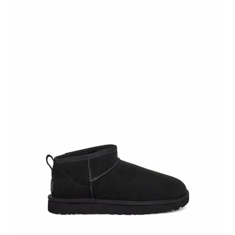 UGG Women's Classic Ultra Mini in Black  Women's Footwear