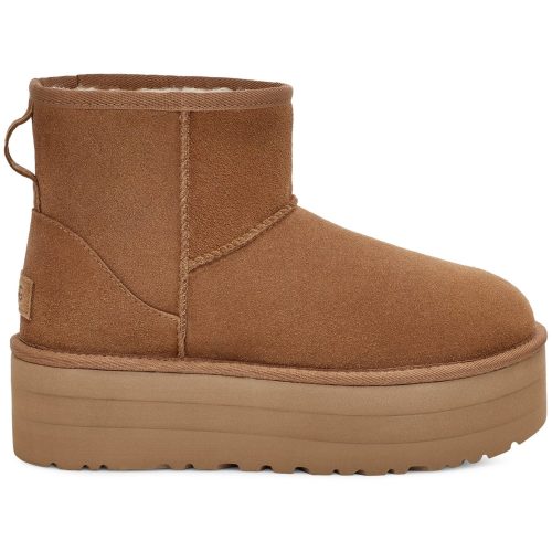 UGG Women's Classic Mini Platform in Chestnut  Women's Boots