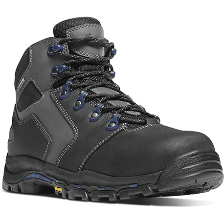 Danner Men's Vicious 4.5" in Black/Blue Composite Toe (NMT)  Men's Footwear