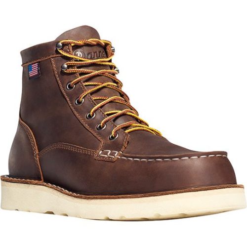 Danner Men's Bull Run Toe 6" Boot in Brown  Men's Footwear