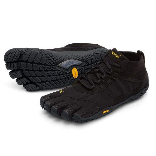 Vibram Women's V-Trek in Black/Black  Women's Footwear