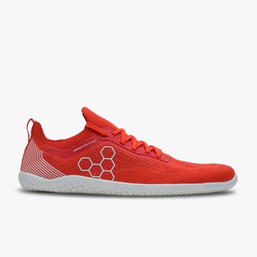 Vivobarefoot Women's Primus Lite Knit in Flame  Women's Footwear