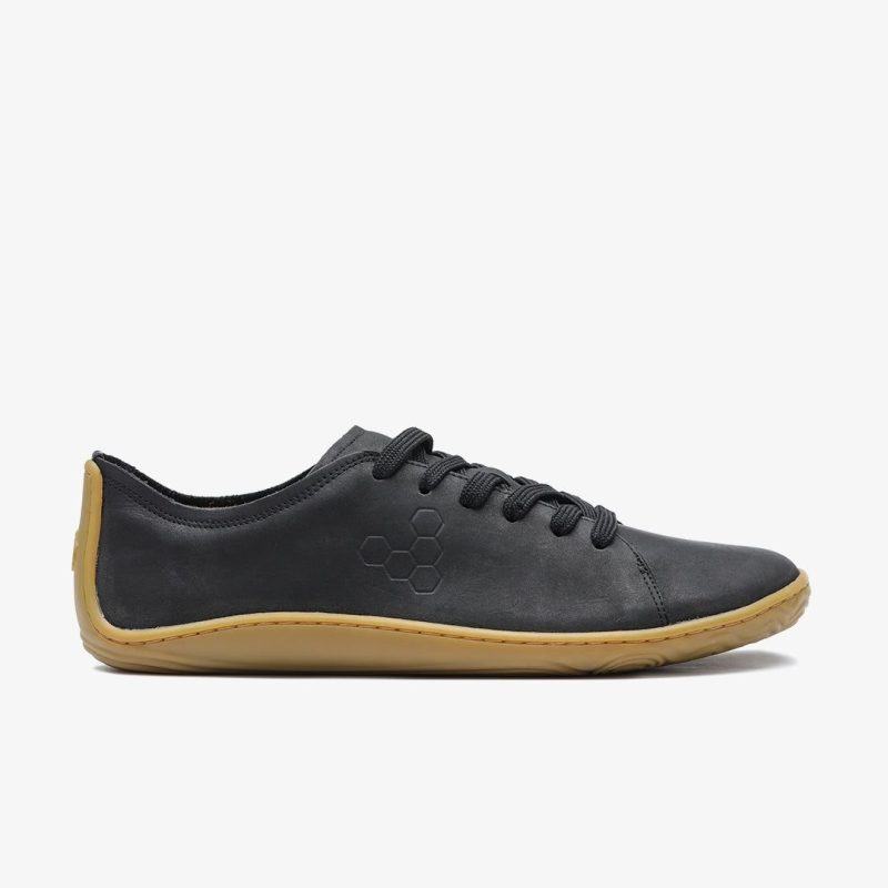 Vivobarefoot Men's Addis Shoe in Black  Men's Footwear