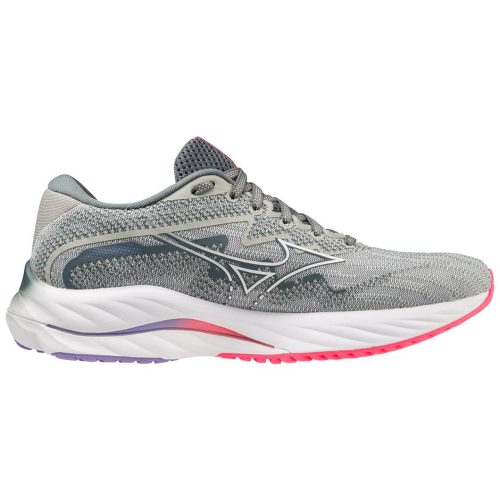 Mizuno Women's Wave Rider 27 in Pearl Blue-White  Women's Footwear