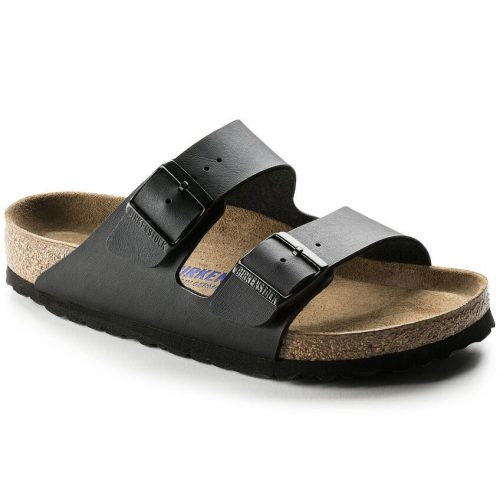 Birkenstock Arizona Birko-flor Soft Footbed Sandal in Black  Men's Footwear