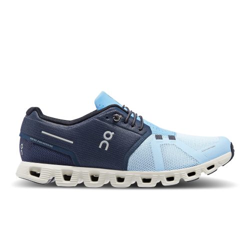 On Running Men's Cloud 5 Running Shoe in Midnight Chambray  Men's Footwear