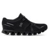 On Running Women's Cloud 5 Running Shoe in All Black  Women's Footwear