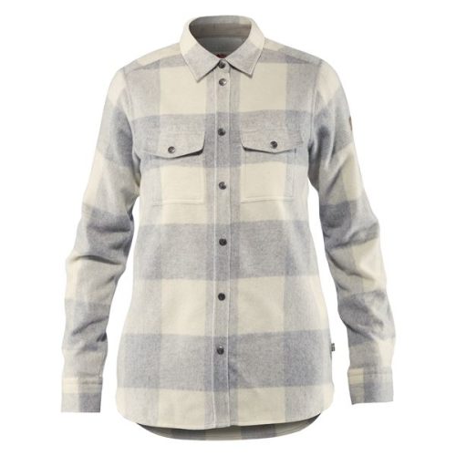 Fjallraven Women's Canada Shirt in Fog-Chalk White  Women's Apparel