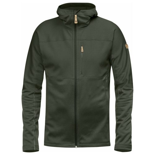 Fjallraven Men's Abisko Trail Fleece in Deep Forest  Men's Apparel