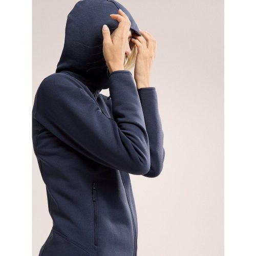 F23 X000006939 Kyanite Hoody Black Sapphire Women s Side View