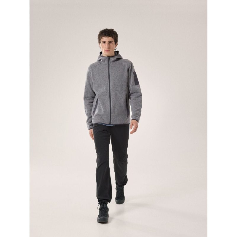 F24 X000008883 Covert Hoody Void Heather Graphite Full Body