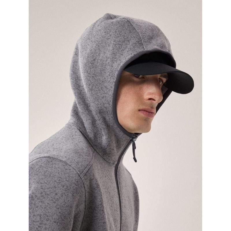 F24 X000008883 Covert Hoody Void Heather Graphite Hood