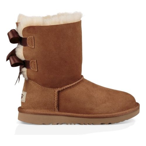 UGG Kid's Bailey Bow II in Chestnut  Kid