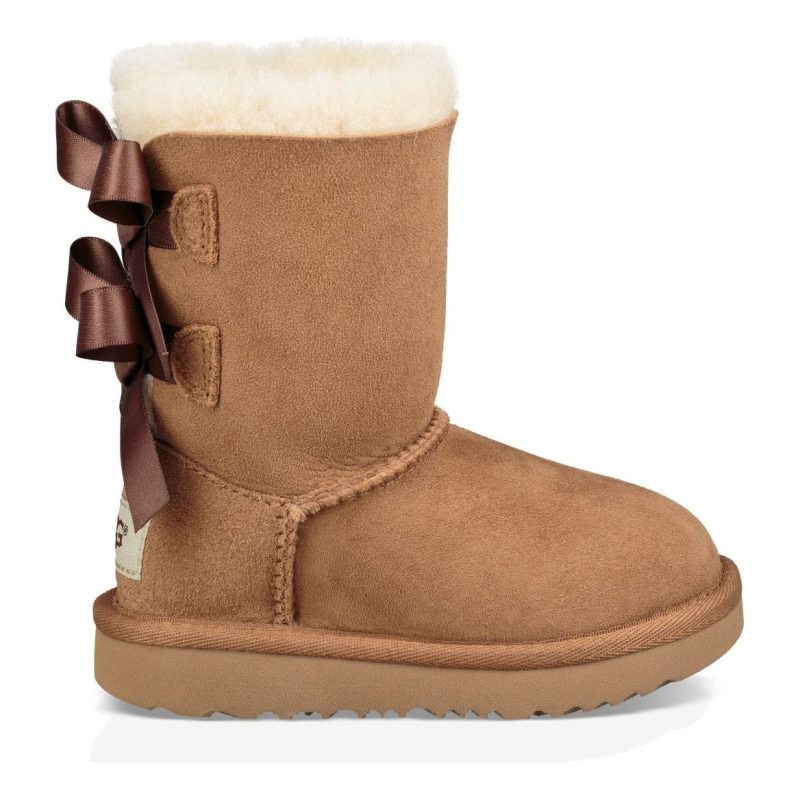 UGG Toddler's Bailey Bow II Boot in Chestnut  Kid