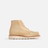 Red Wing Women's 6-Inch Classic Moc in Cream  Women's Boot