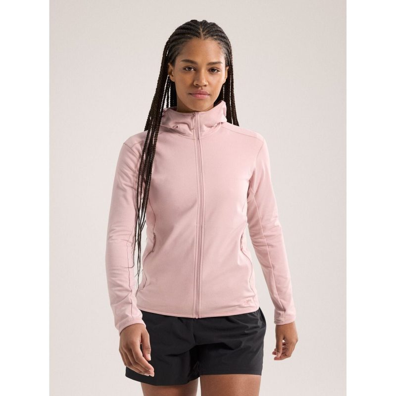 S24 X000005692 Kyanite LT Hoody Alpine Rose Women s Front View