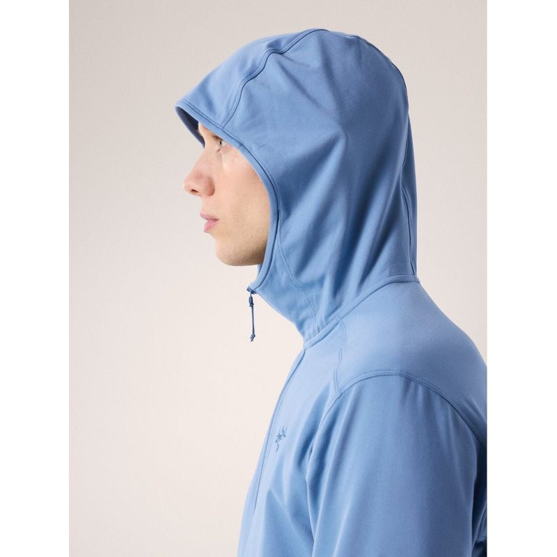 S24 X000006461 Kyanite Lightweight Hoody Stone Wash Hood