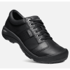 Keen Men's Austin in Black Leather  Men's Footwear