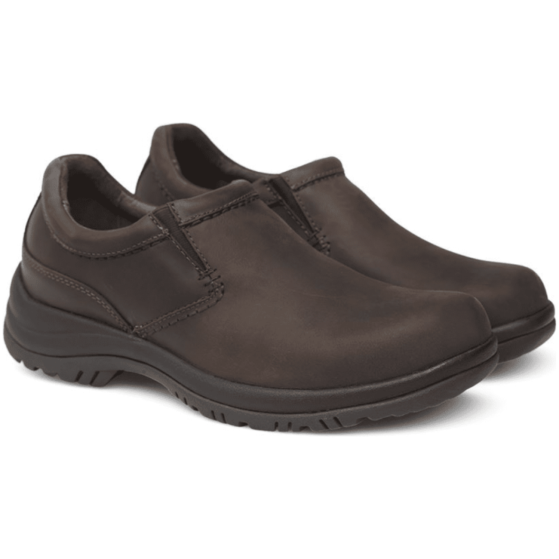 Dansko Men's Wynn in Brown Distressed  Men's Footwear