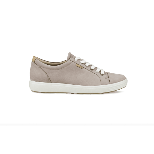 Ecco Women's Soft 7 Sneaker in Grey Rose  Women's Footwear