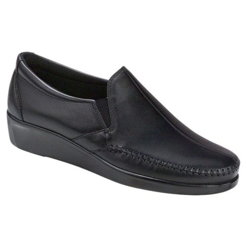 SAS Women's Dream Slip On Loafer in Black  Women's Footwear