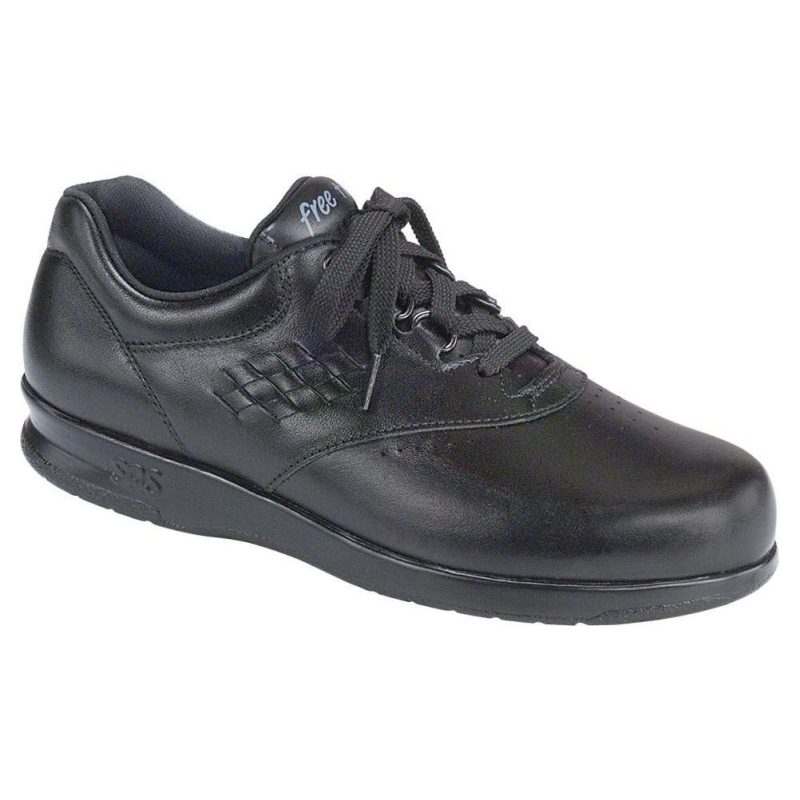 SAS Women's Free Time in Black Wide  Women's Footwear