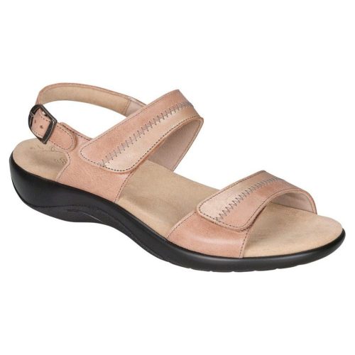 SAS Women's Nudu Heel Strap Sandal in Dawn Wide  Women's Footwear