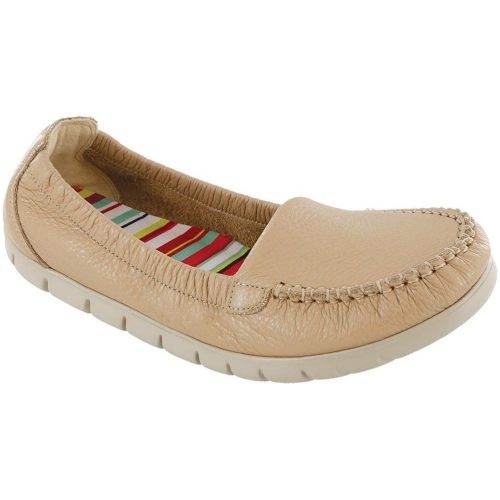 SAS Women's Sunny Slip On Loafer in Latte Wide  Women's Footwear