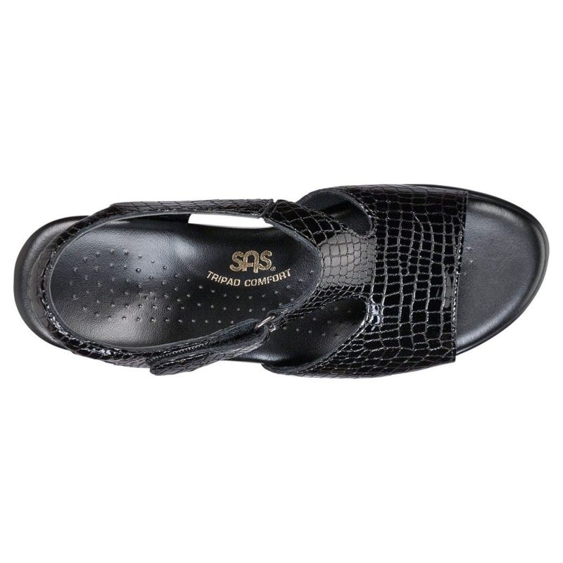 Women sSuntimer BlackCroc.sas womens suntimer black croc 1896 181 4