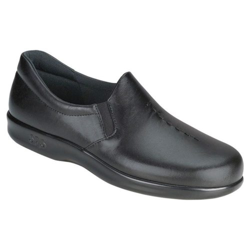 SAS Women's Viva Slip On Loafer in Black Wide  Women's Footwear