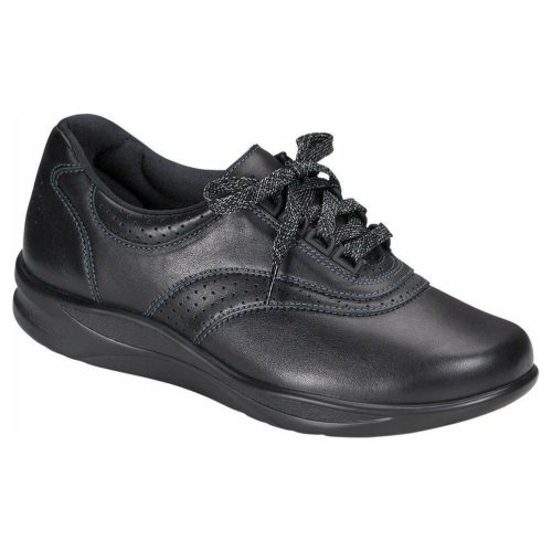 SAS Women's Walk Easy in Black Wide  Women's Footwear