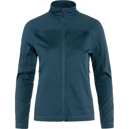 Fjallraven Women's Abisko Lite Fleece Jacket in Indigo Blue  Women's Apparel