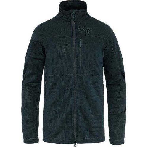 Fjallraven Men's Abisko Lite Fleece Jacket in Dark Navy  Men's Apparel