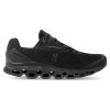 On Running Men's Cloudstratus Shoe in Black  Men's Footwear