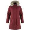 Fjallraven Women's Nuuk Lite Parka in Bordeaux Red  Women's Apparel