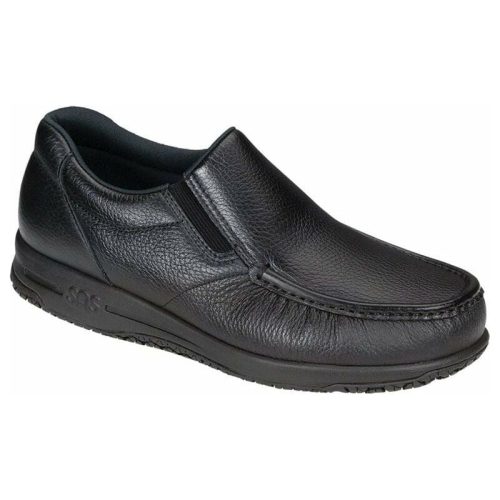 SAS Men's Navigator Non Slip Loafer in Black  Men's Footwear