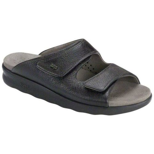 SAS Women's Cozy Slide Sandal in Black  Women's Footwear